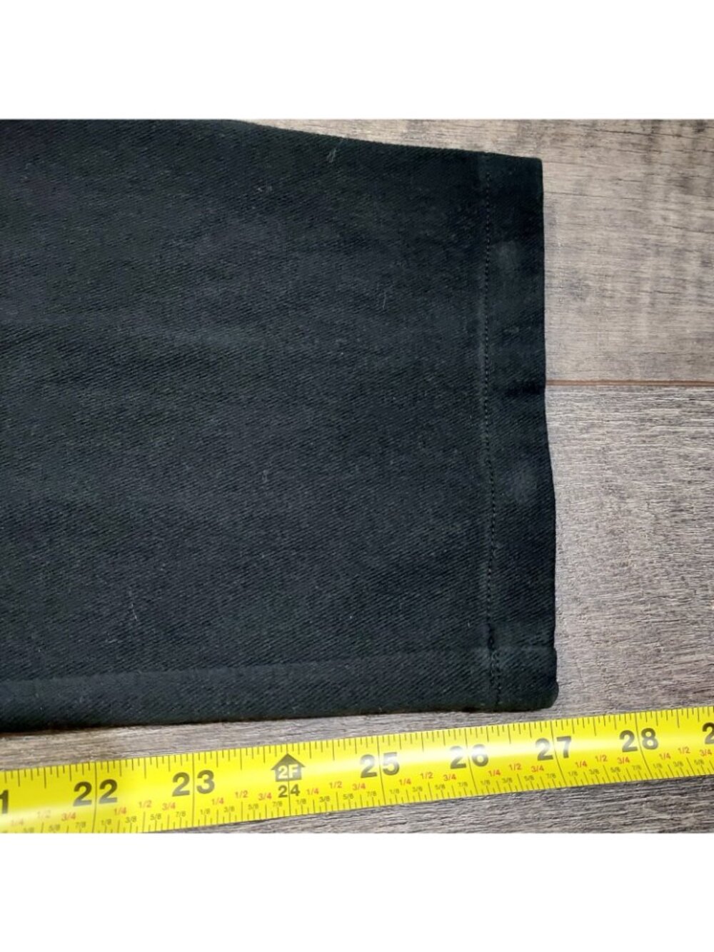 Pant Suite Drapers & Damons Black Button Shacket Size 1X Multi Colored Buttons - Picture 12 of 16